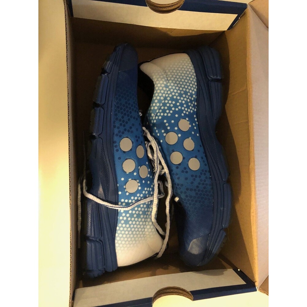 MM Runner Ltd. Unique Running Shoes Blue Unisex Men's 8/ Womens 9.5